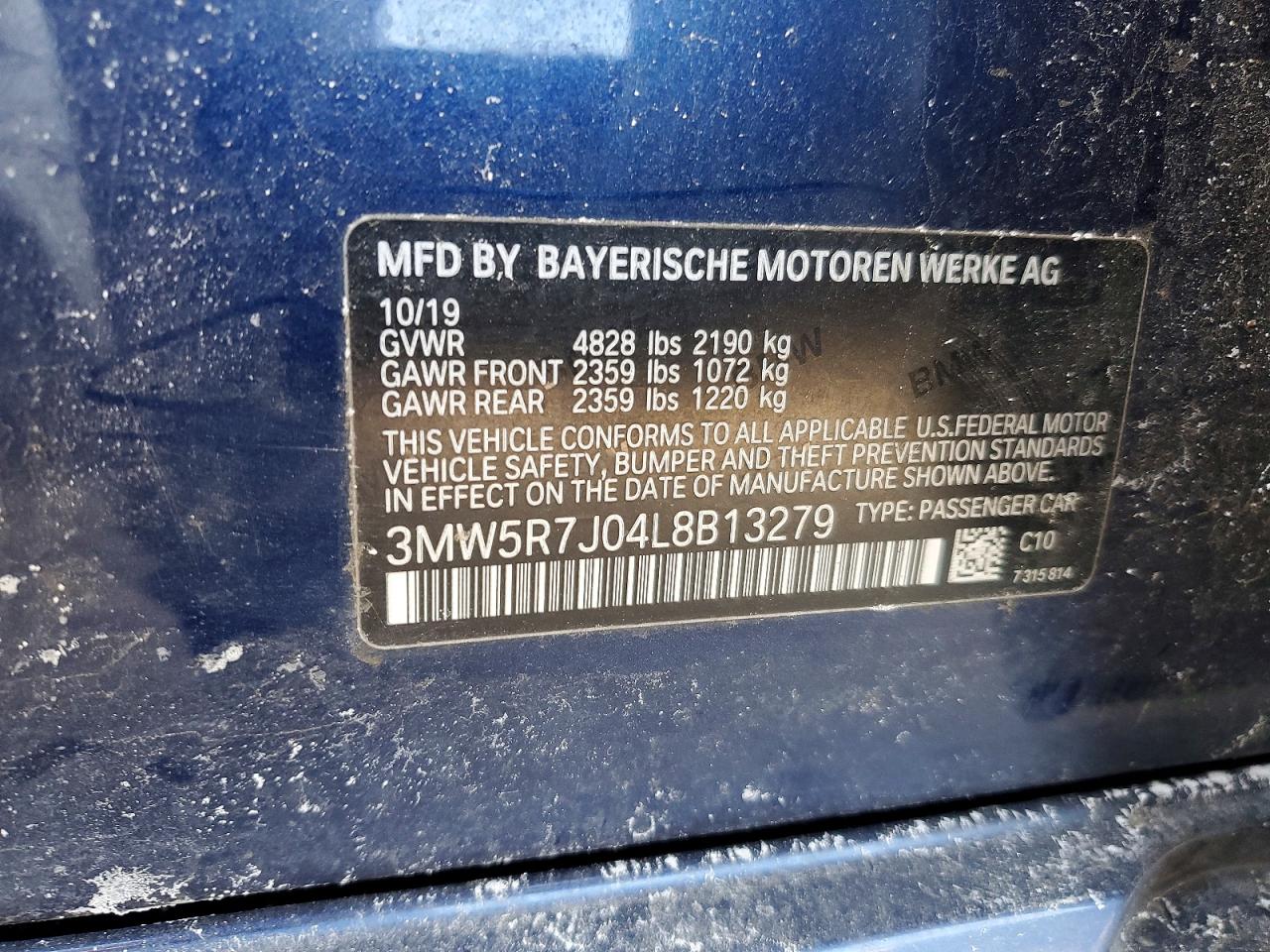 2020 BMW 3 SERIES