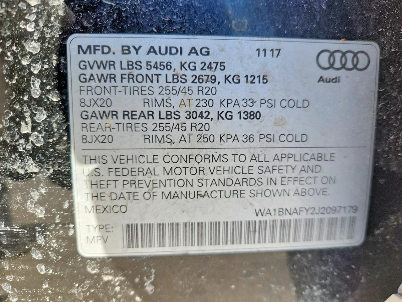 2018 AUDI Q5