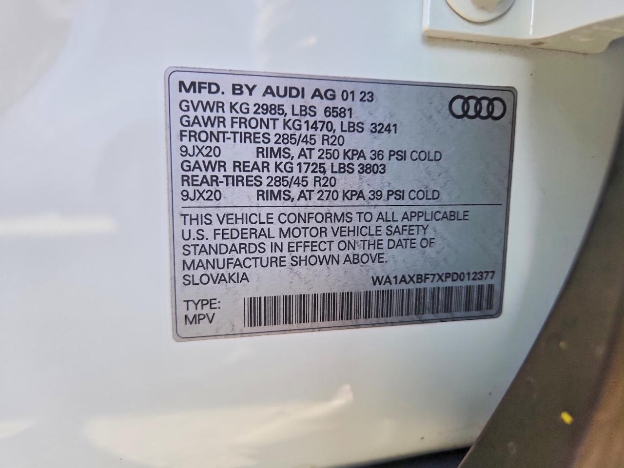 2023 AUDI Q7