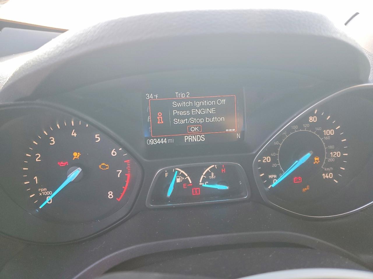 2019 FORD ESCAPE