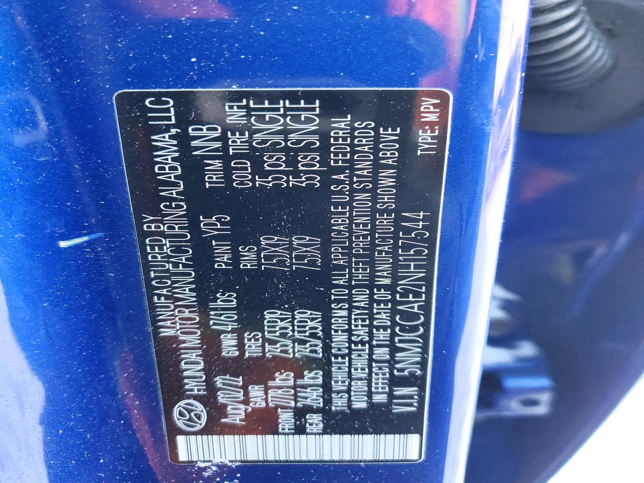 2022 HYUNDAI TUCSON