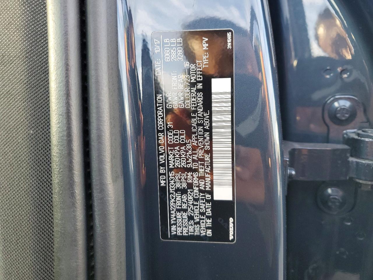 2018 VOLVO XC90