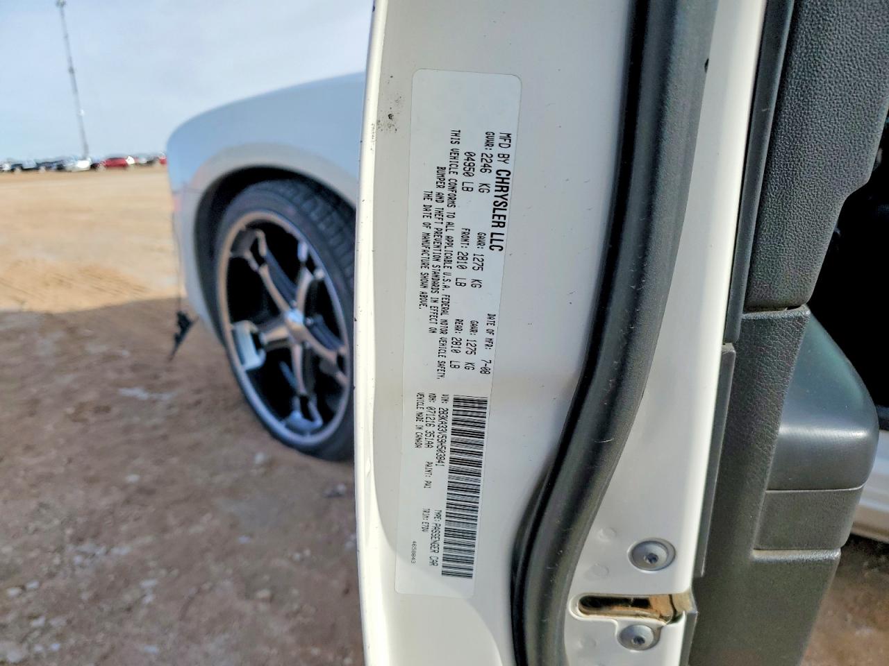 2009 DODGE CHARGER