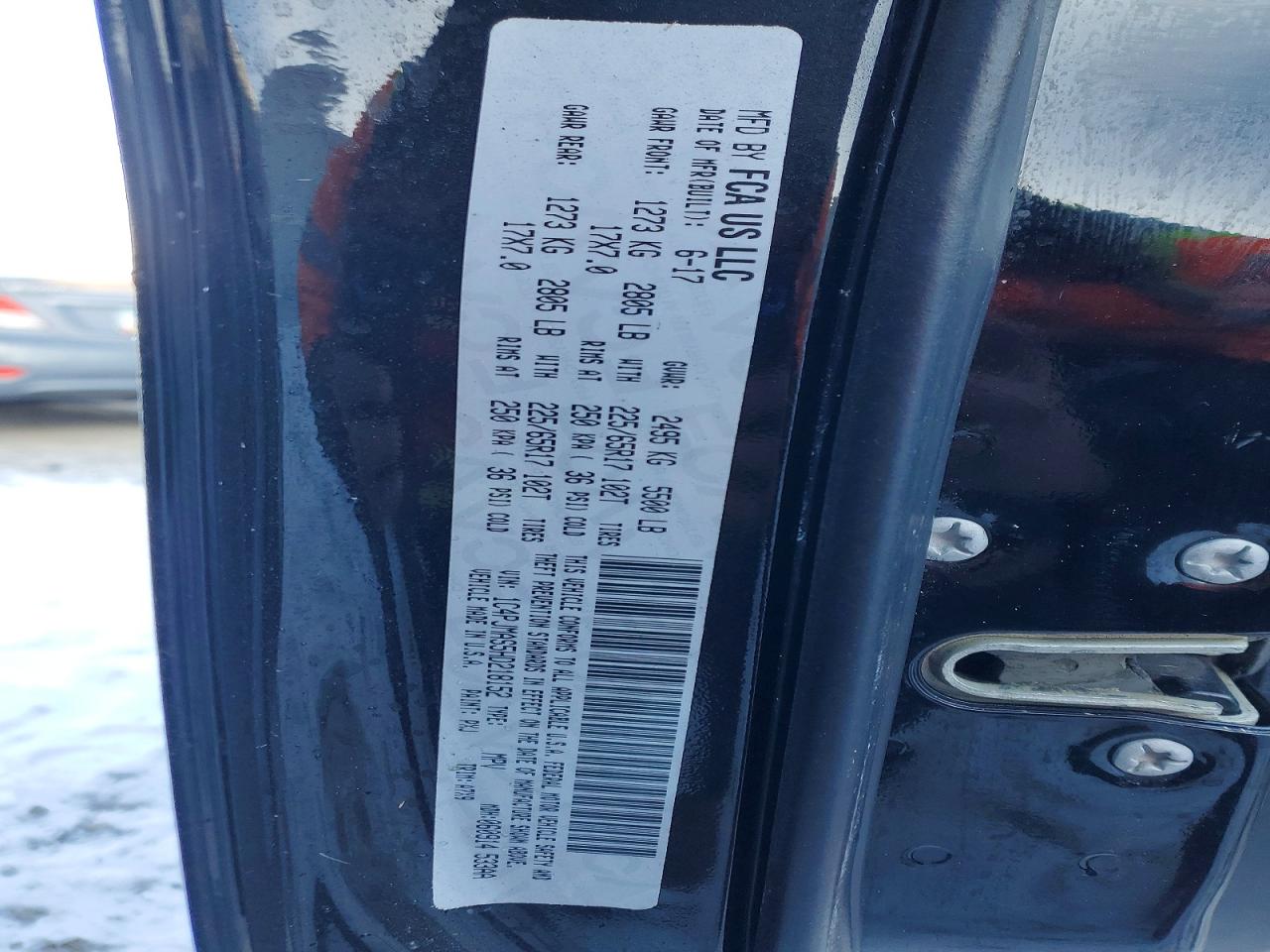 2017 JEEP GRAND CHER