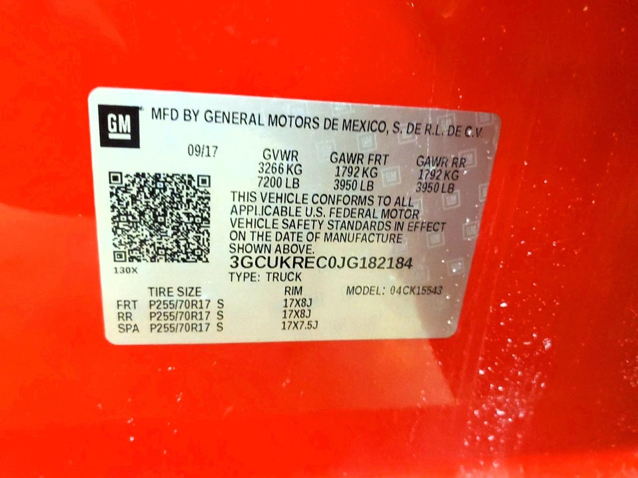 2018 CHEVROLET ALL Models