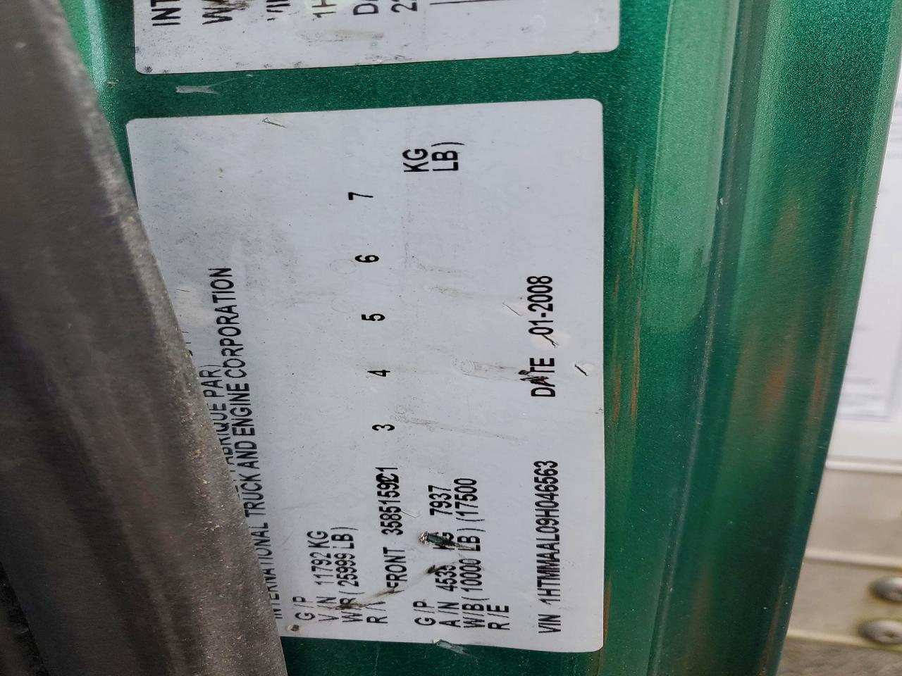 2009 INTERNATIONAL 4300