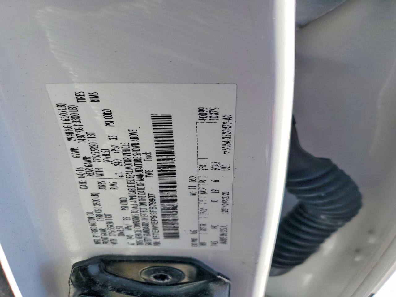 2016 FORD F150