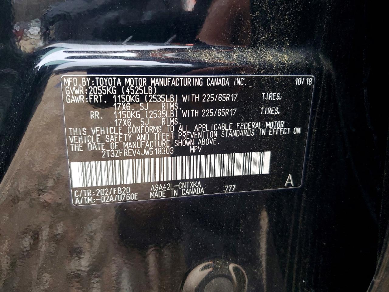 2018 TOYOTA RAV4