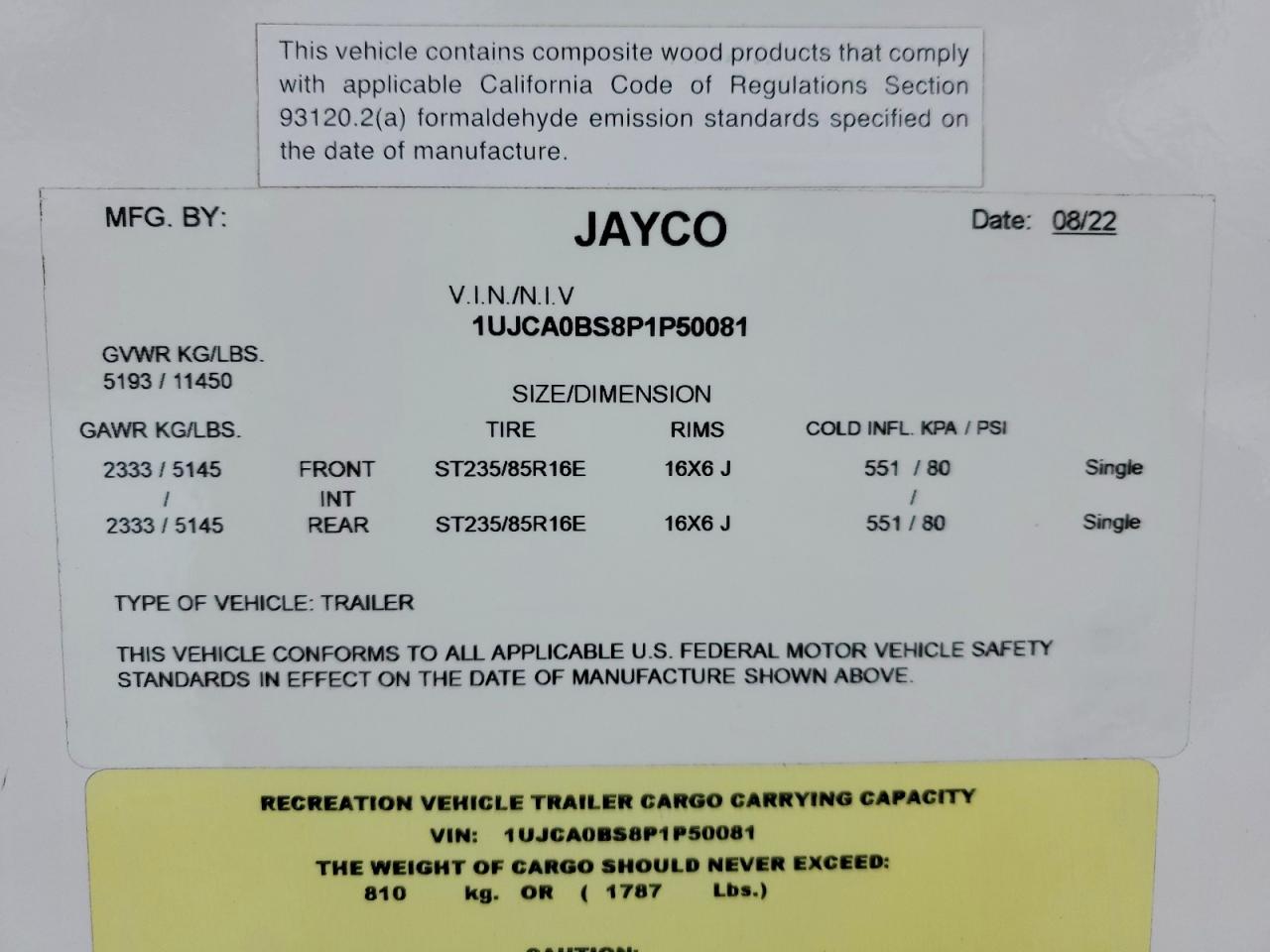 2023 JAYCO EA29.5BHDS