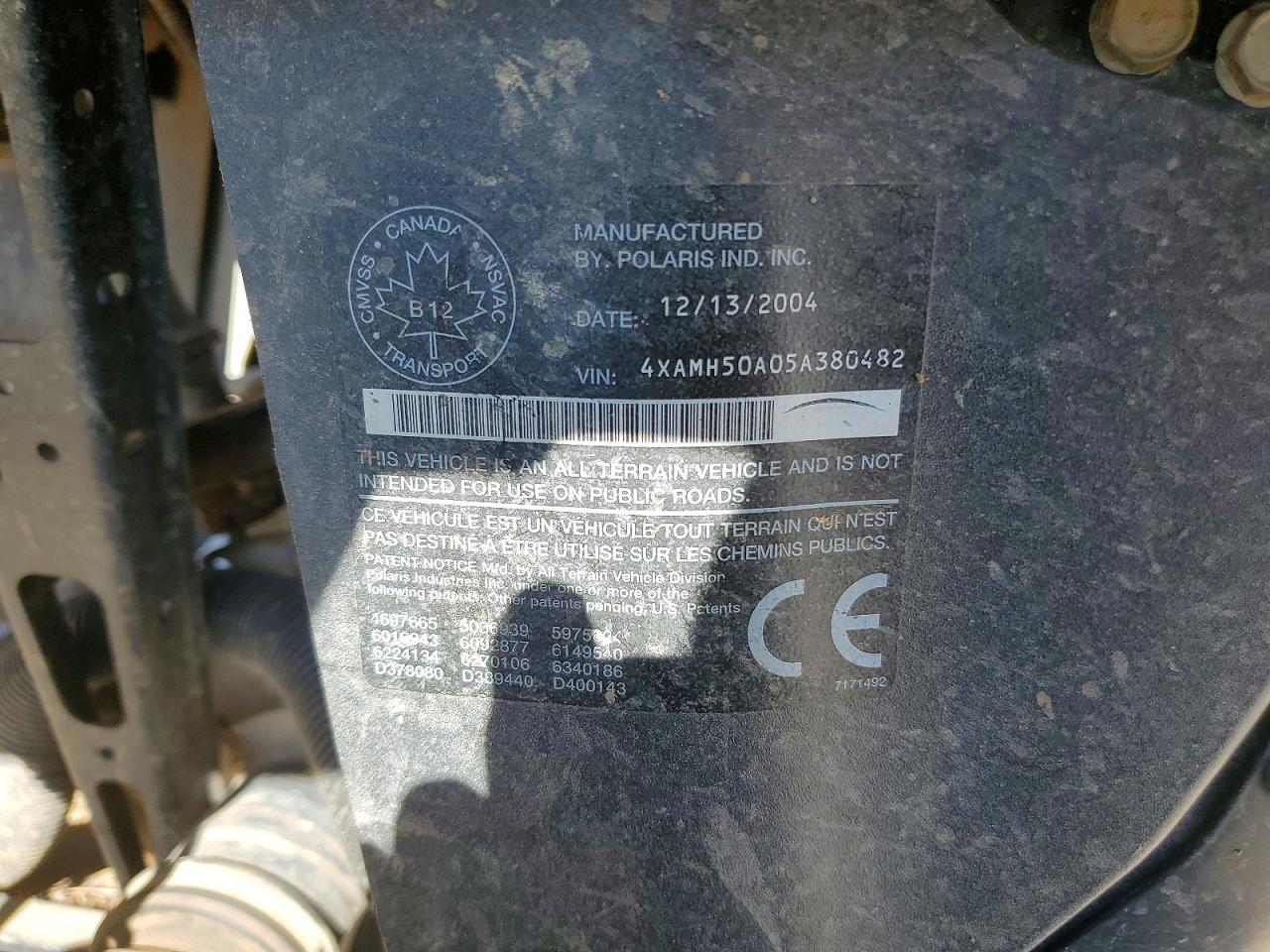 2005 POLARIS SPORTSMAN