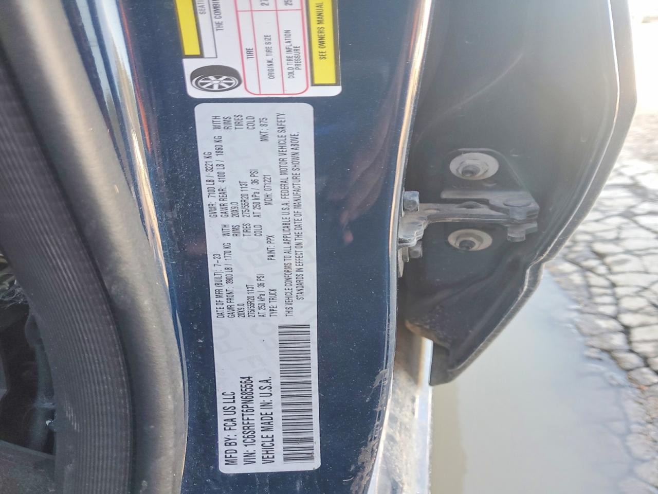 2023 RAM 1500