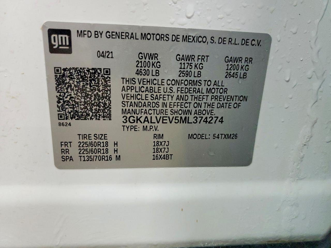 2021 GMC TERRAIN