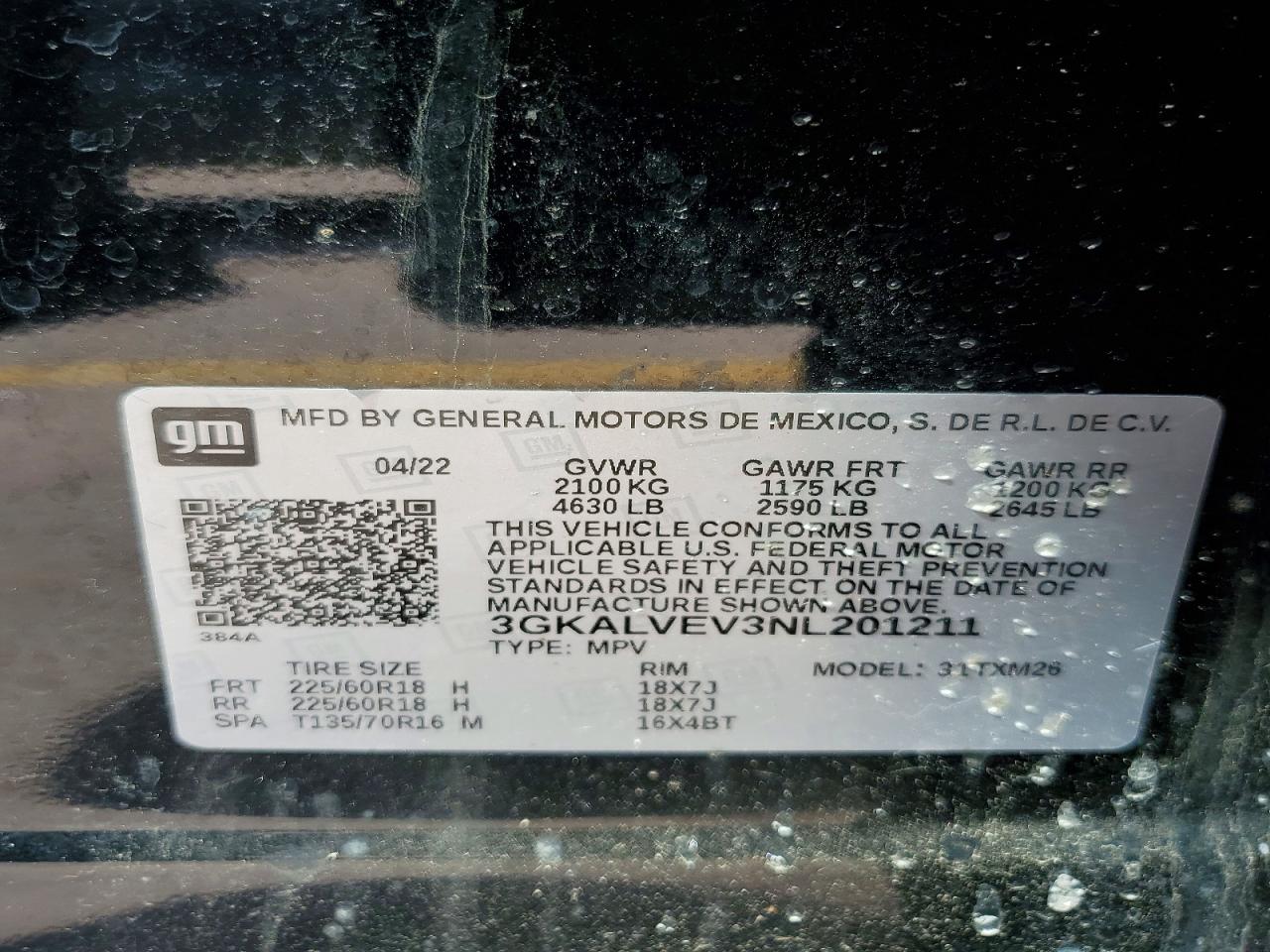 2022 GMC TERRAIN