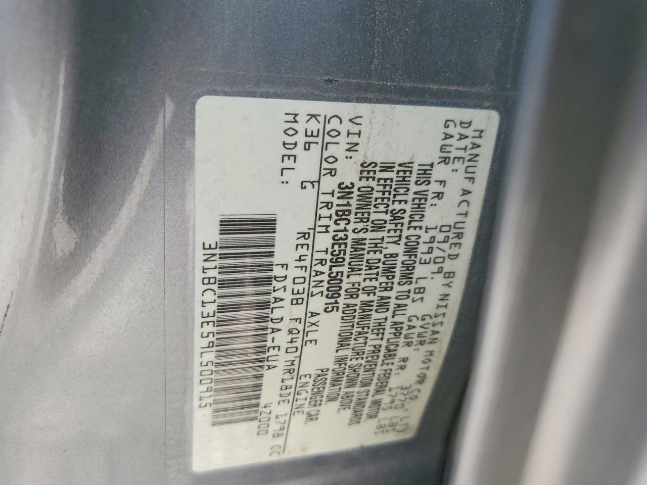 2009 NISSAN VERSA