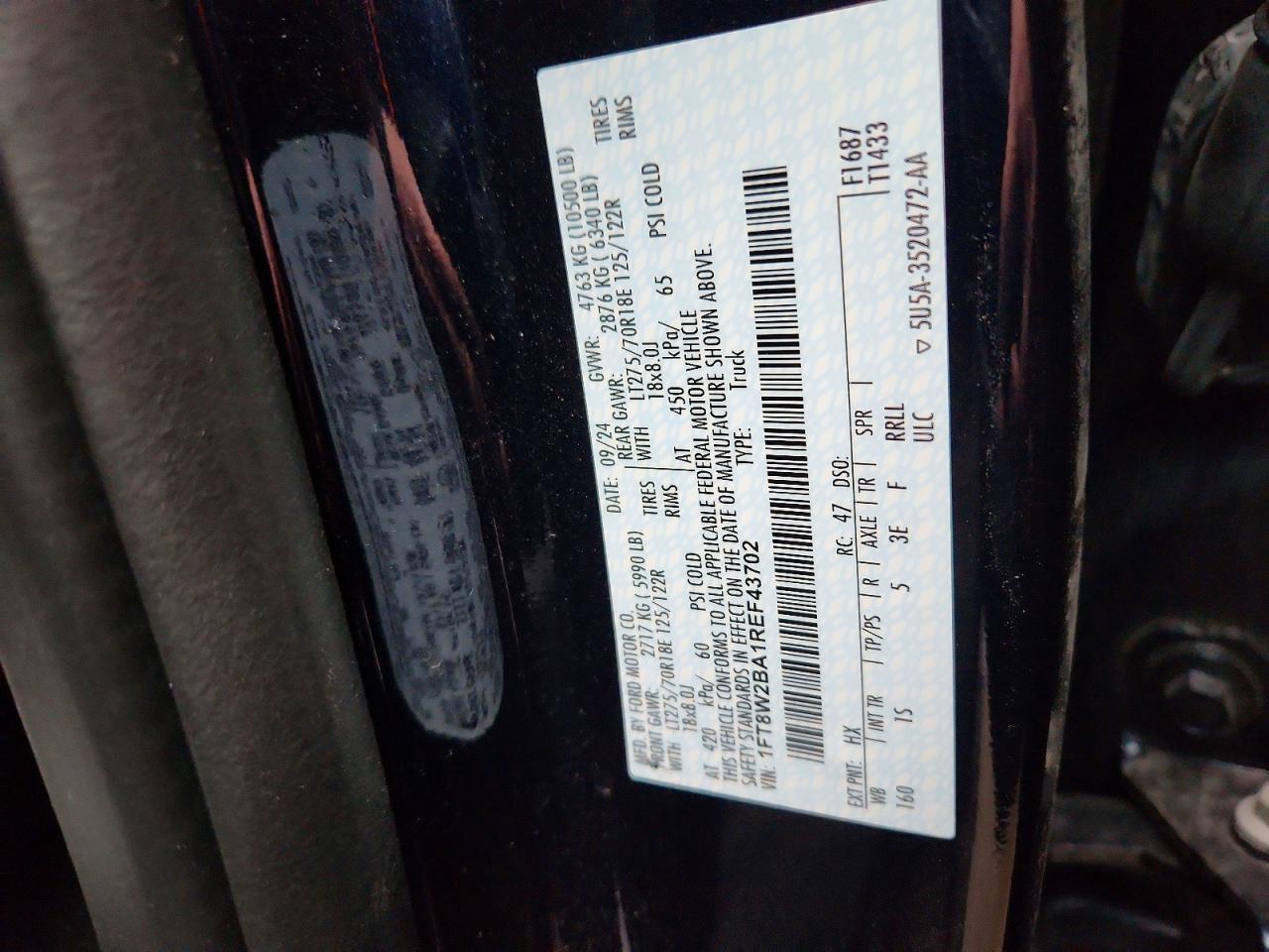 2024 FORD F250