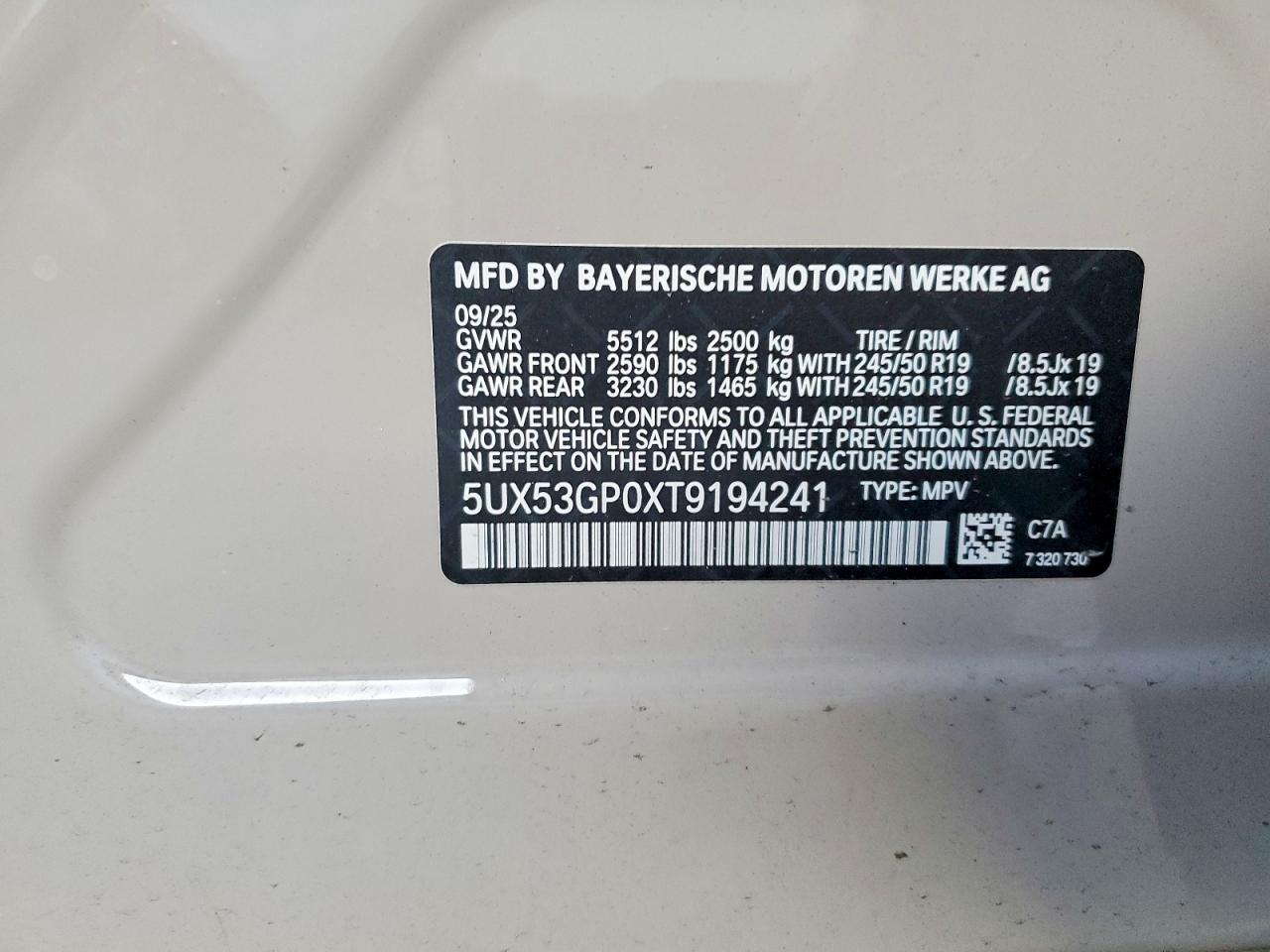2026 BMW X3 30 XDRI