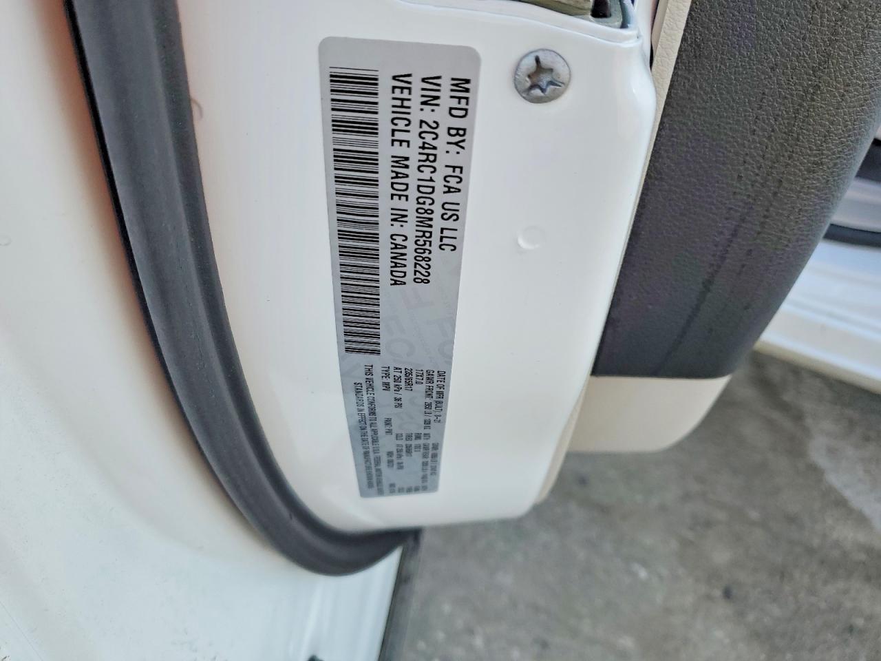 2021 CHRYSLER MINIVAN