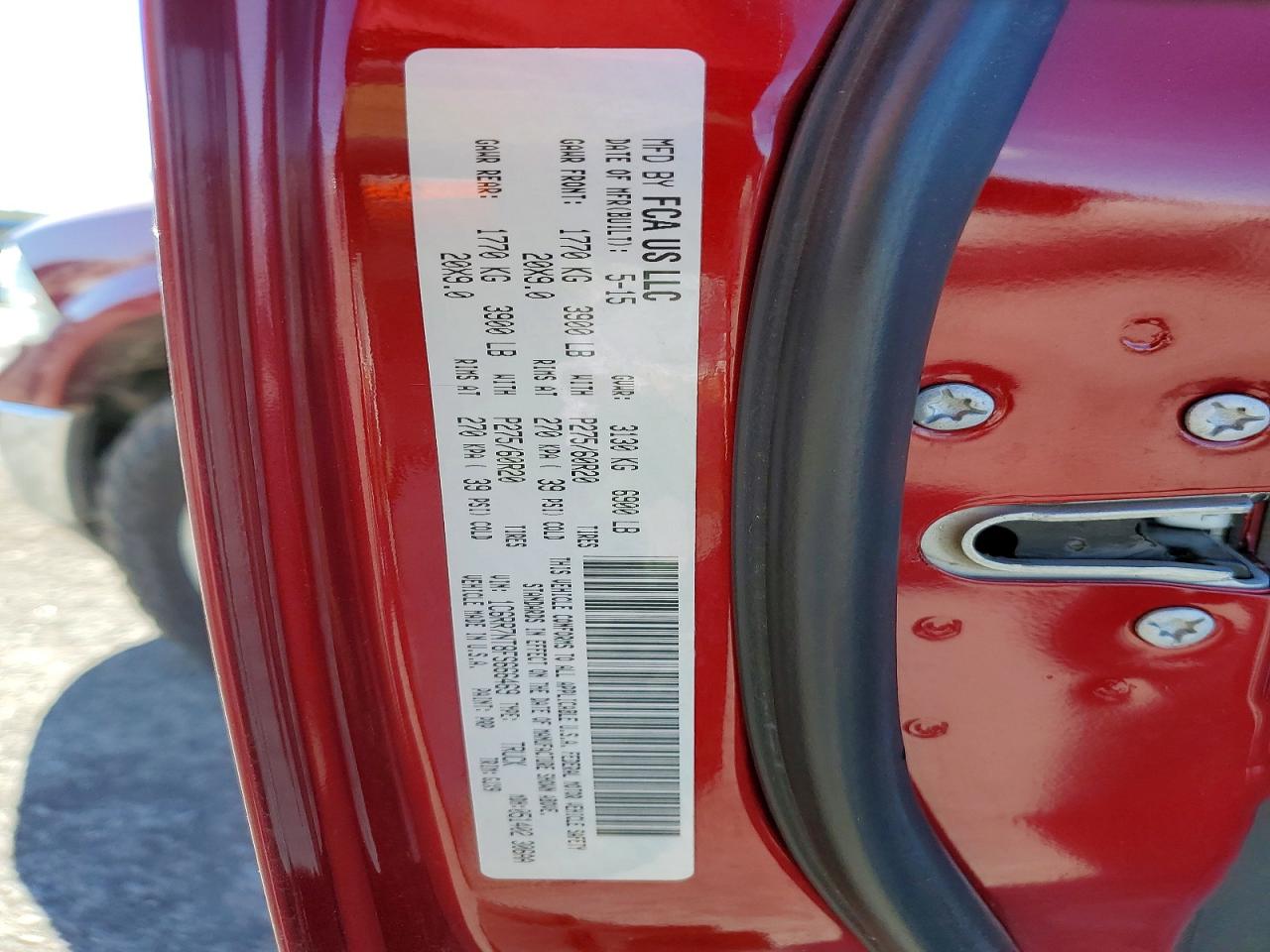2015 RAM 1500