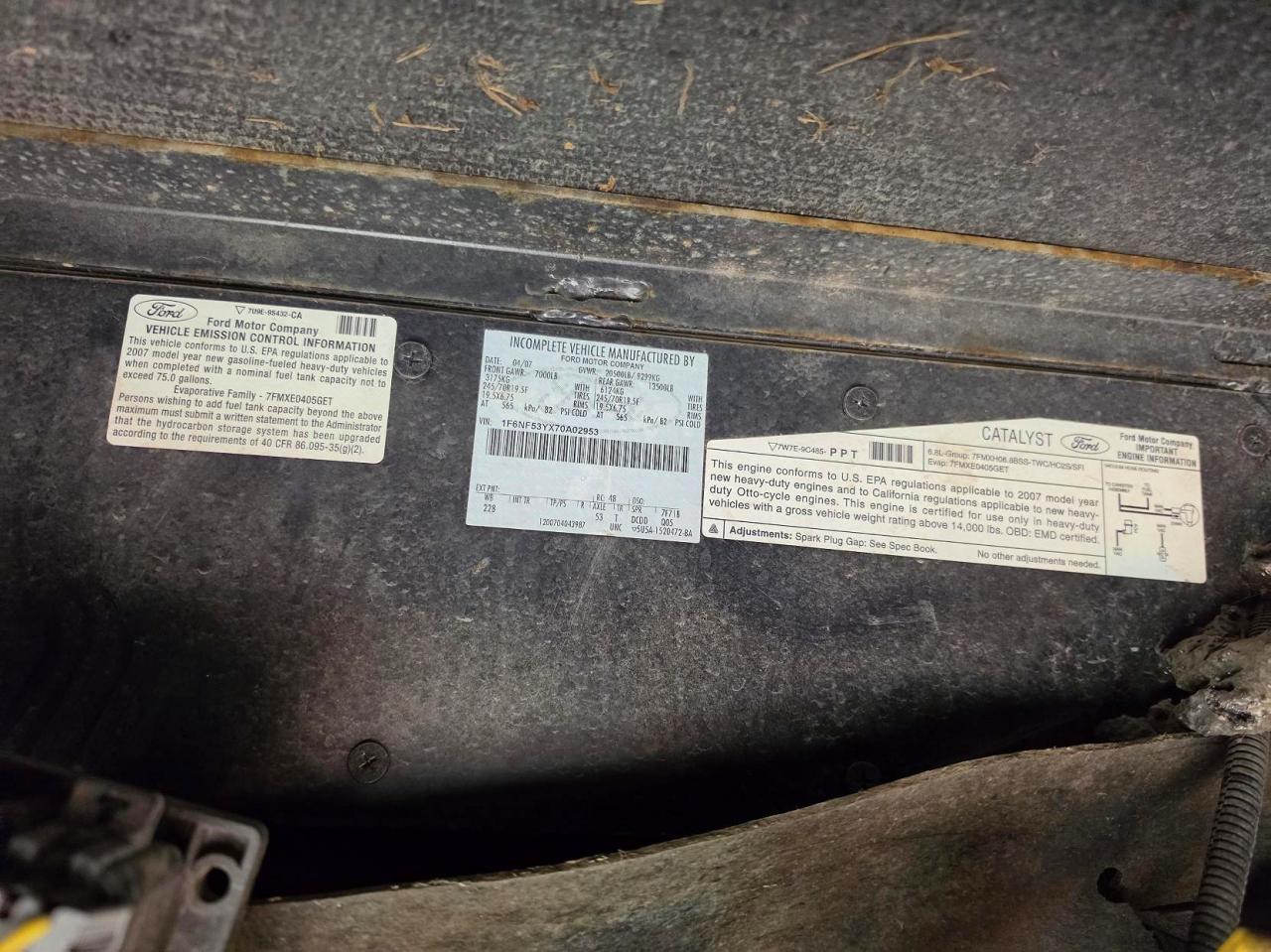 2008 FORD F550