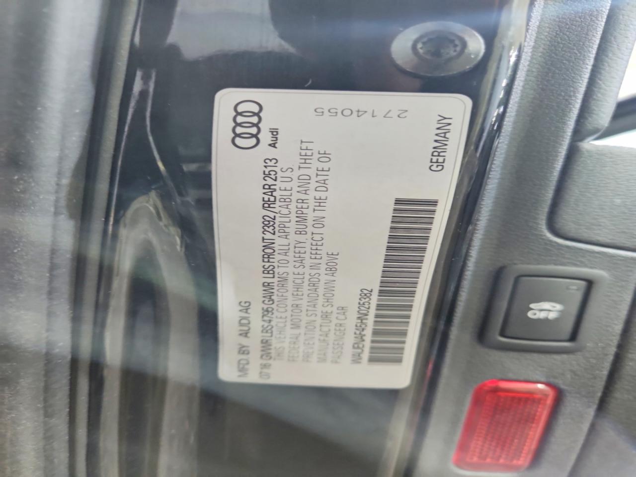 2017 AUDI A4