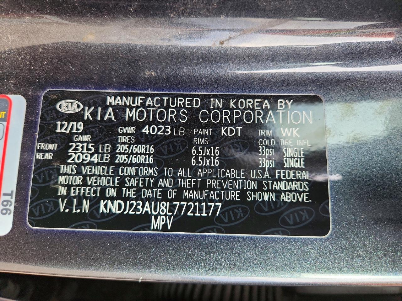 2020 KIA SOUL
