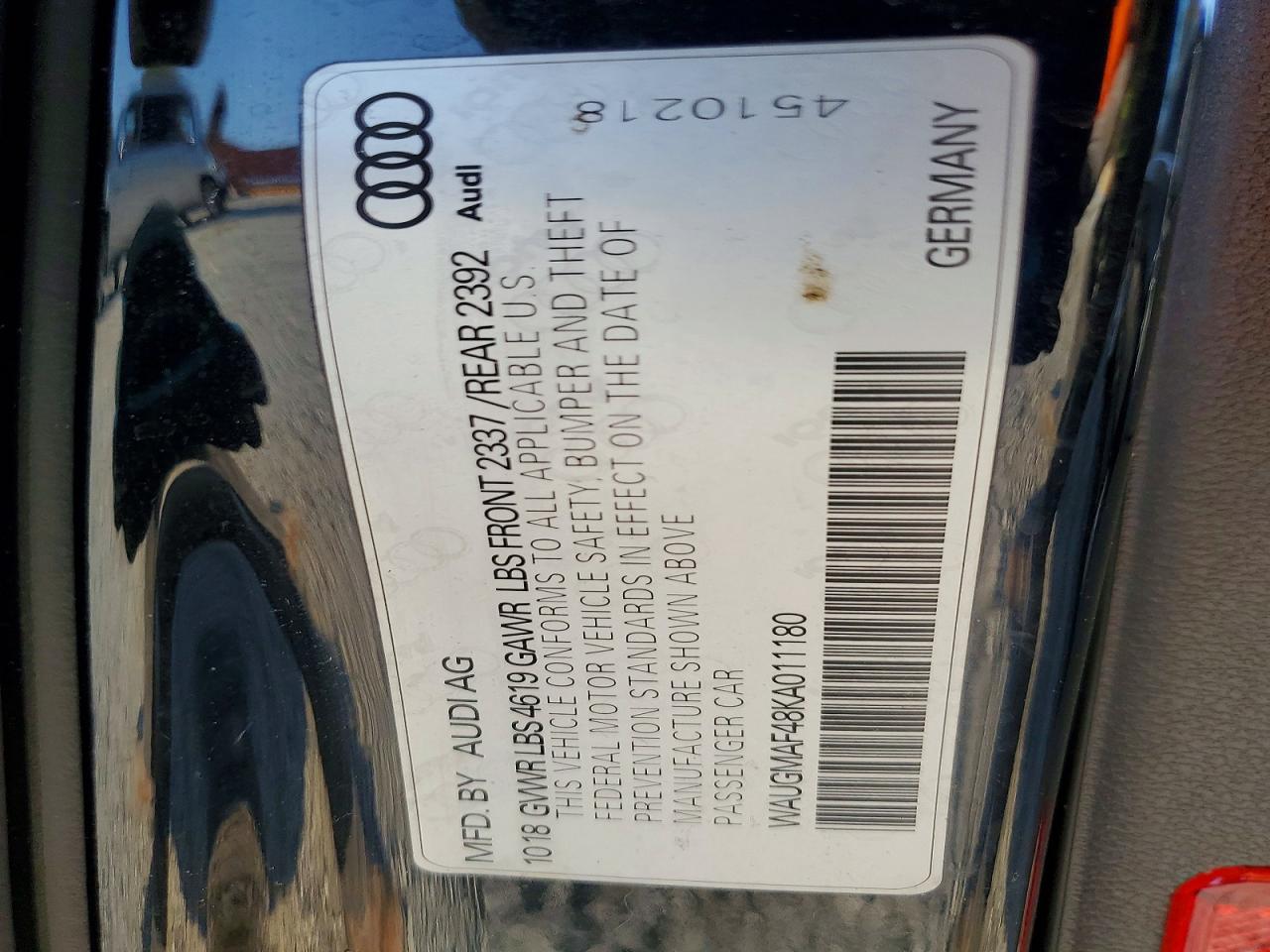 2019 AUDI A4