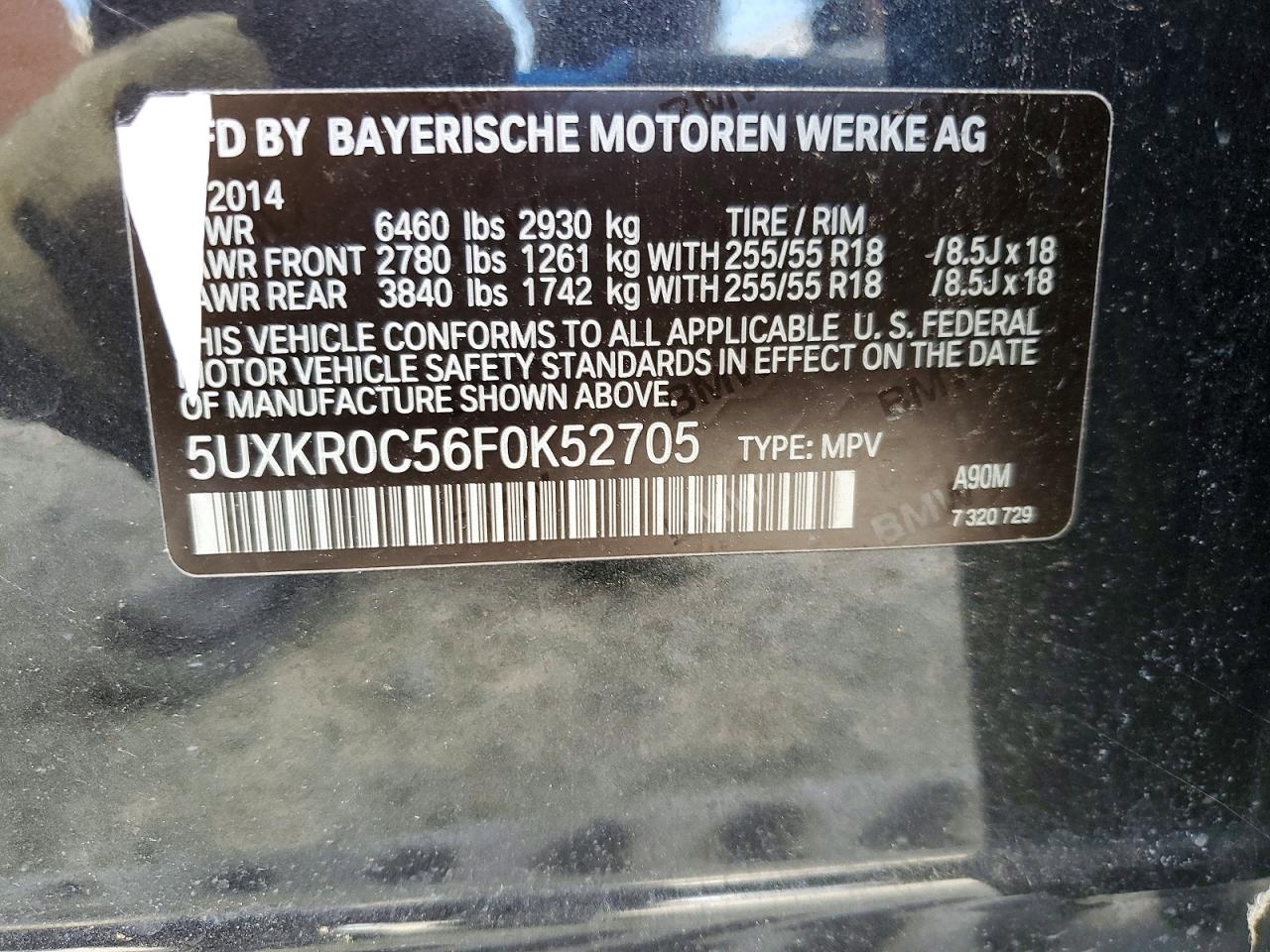 2015 BMW X5