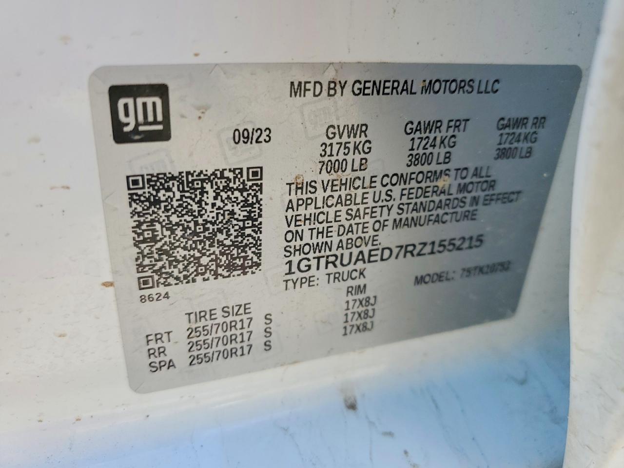 2024 GMC SIERRA