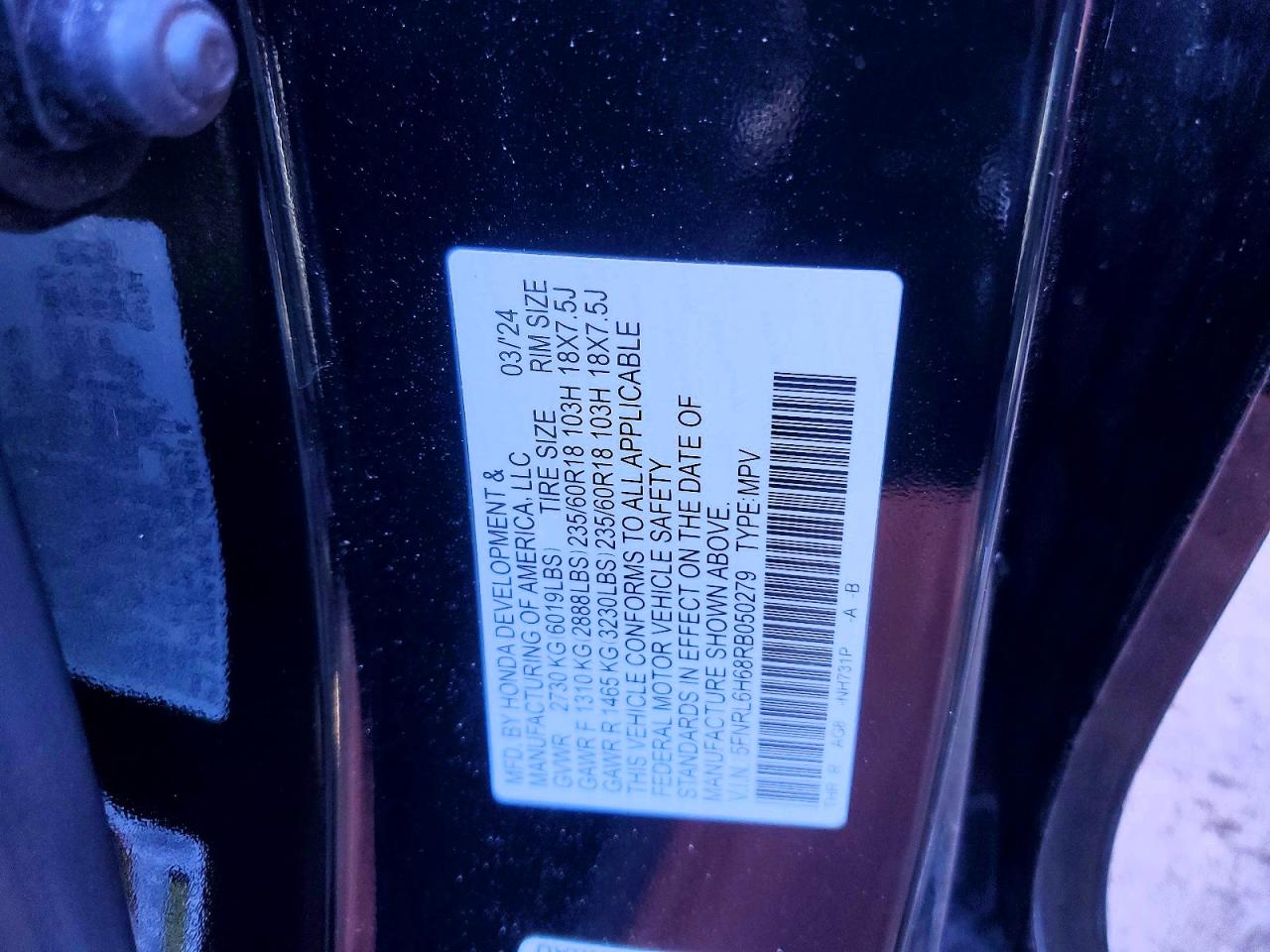 2024 HONDA All Models