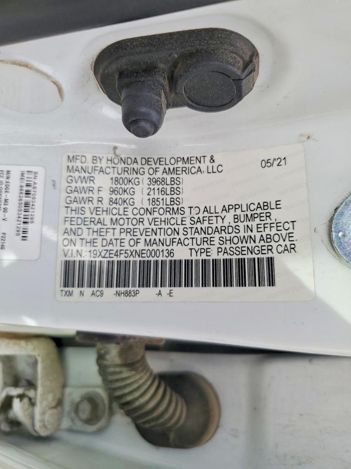 2022 HONDA INSIGHT