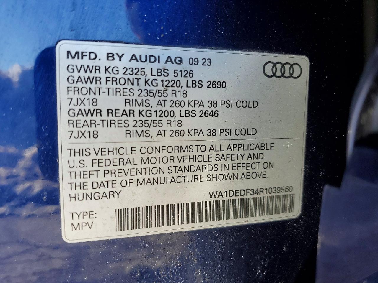 2024 AUDI Q3