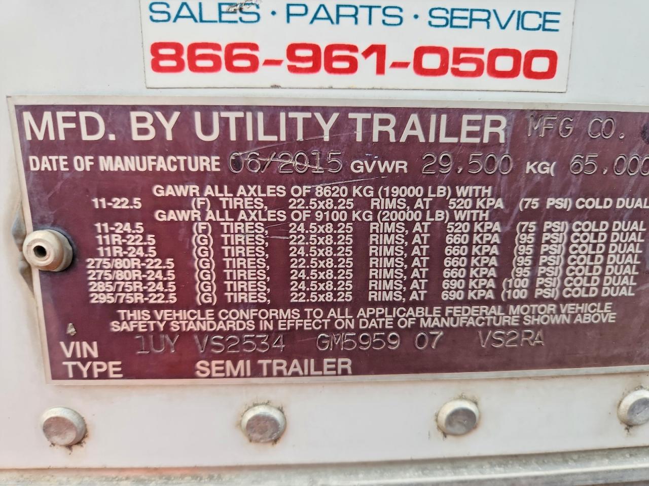 2016 UTILITY TBD