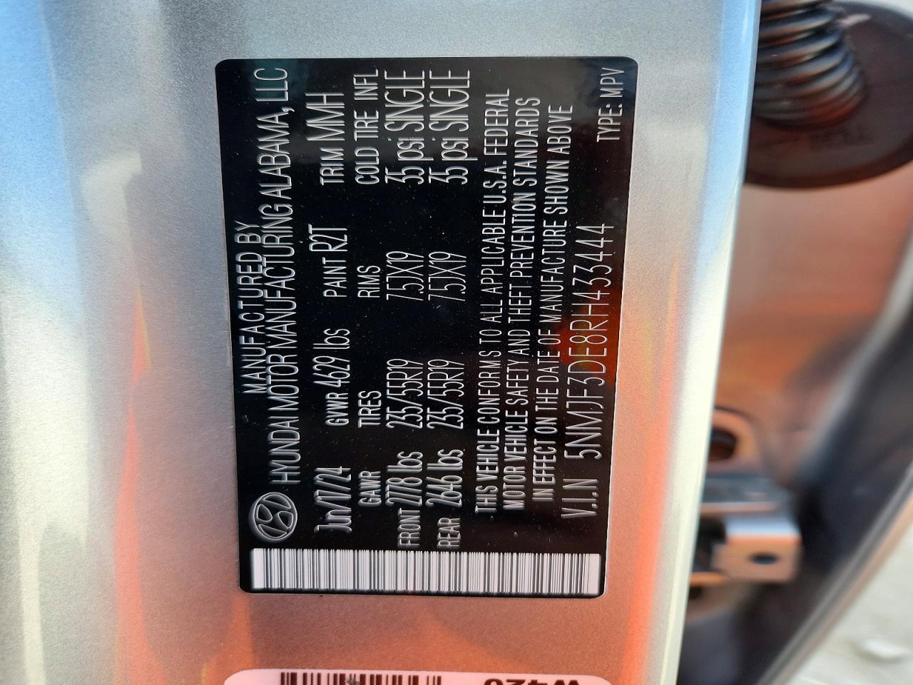 2024 HYUNDAI TUCSON