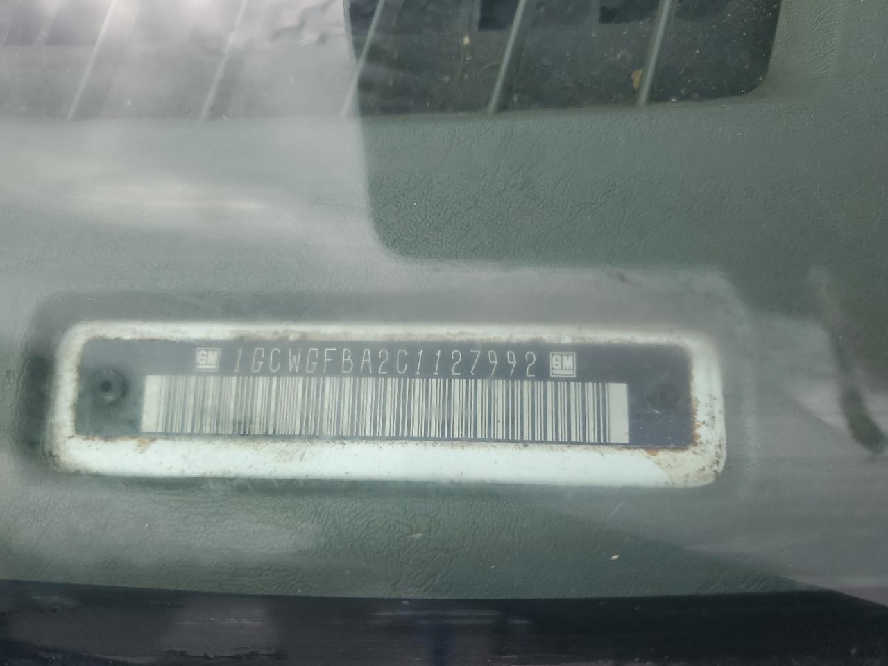 2012 CHEVROLET EXPRESS