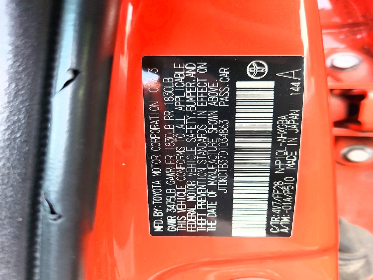 2013 TOYOTA PRIUS