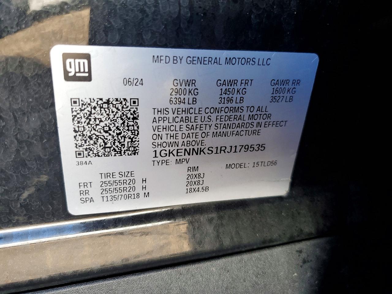2024 GMC ACADIA UPL