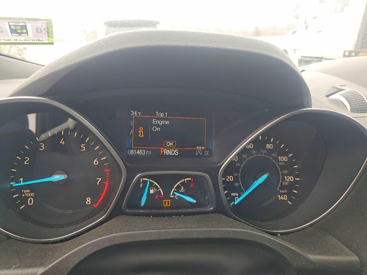 2017 FORD ESCAPE