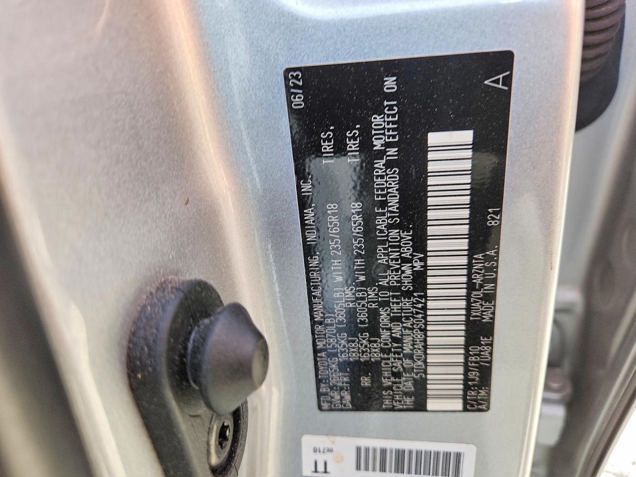 2023 TOYOTA HIGHLANDER