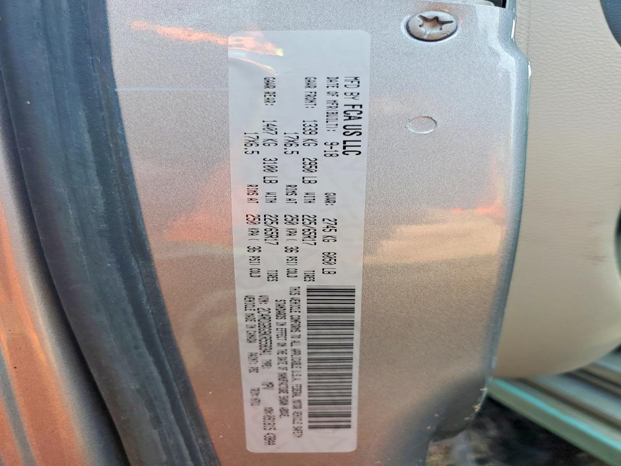 2019 DODGE CARAVAN