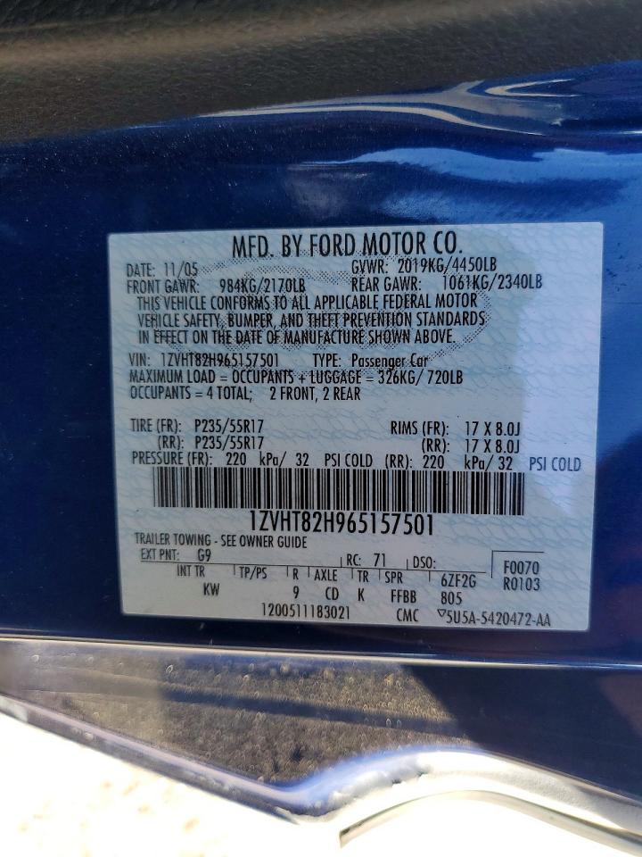 2006 FORD MUSTANG