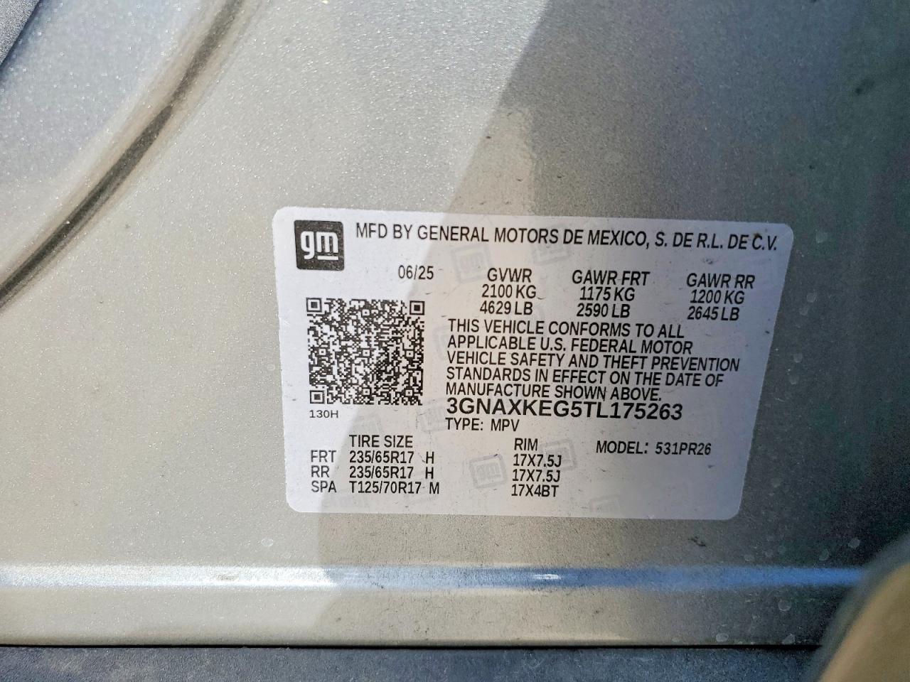2026 CHEVROLET EQUINOX AC