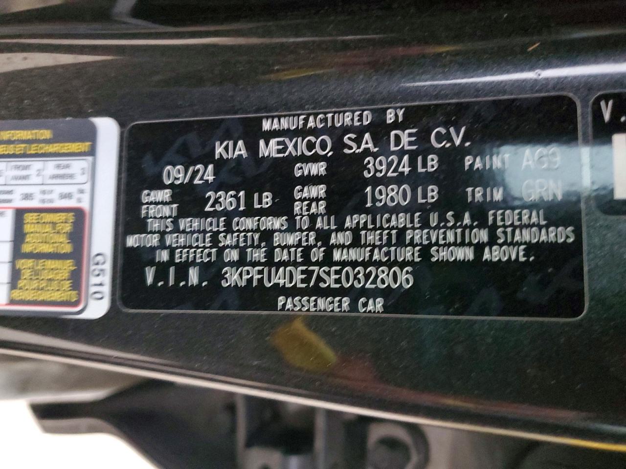 2025 KIA ALL OTHER