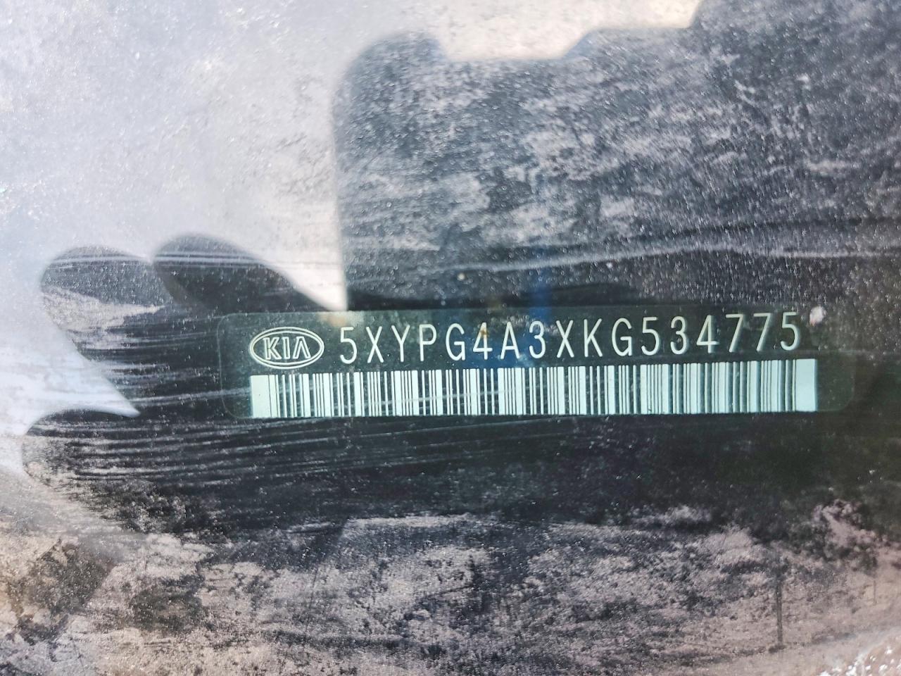 2019 KIA SORENTO