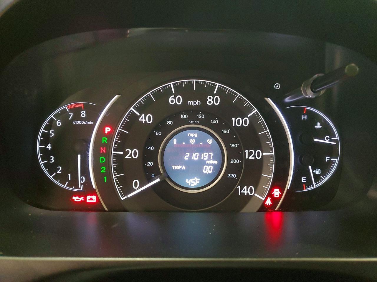2012 HONDA CRV