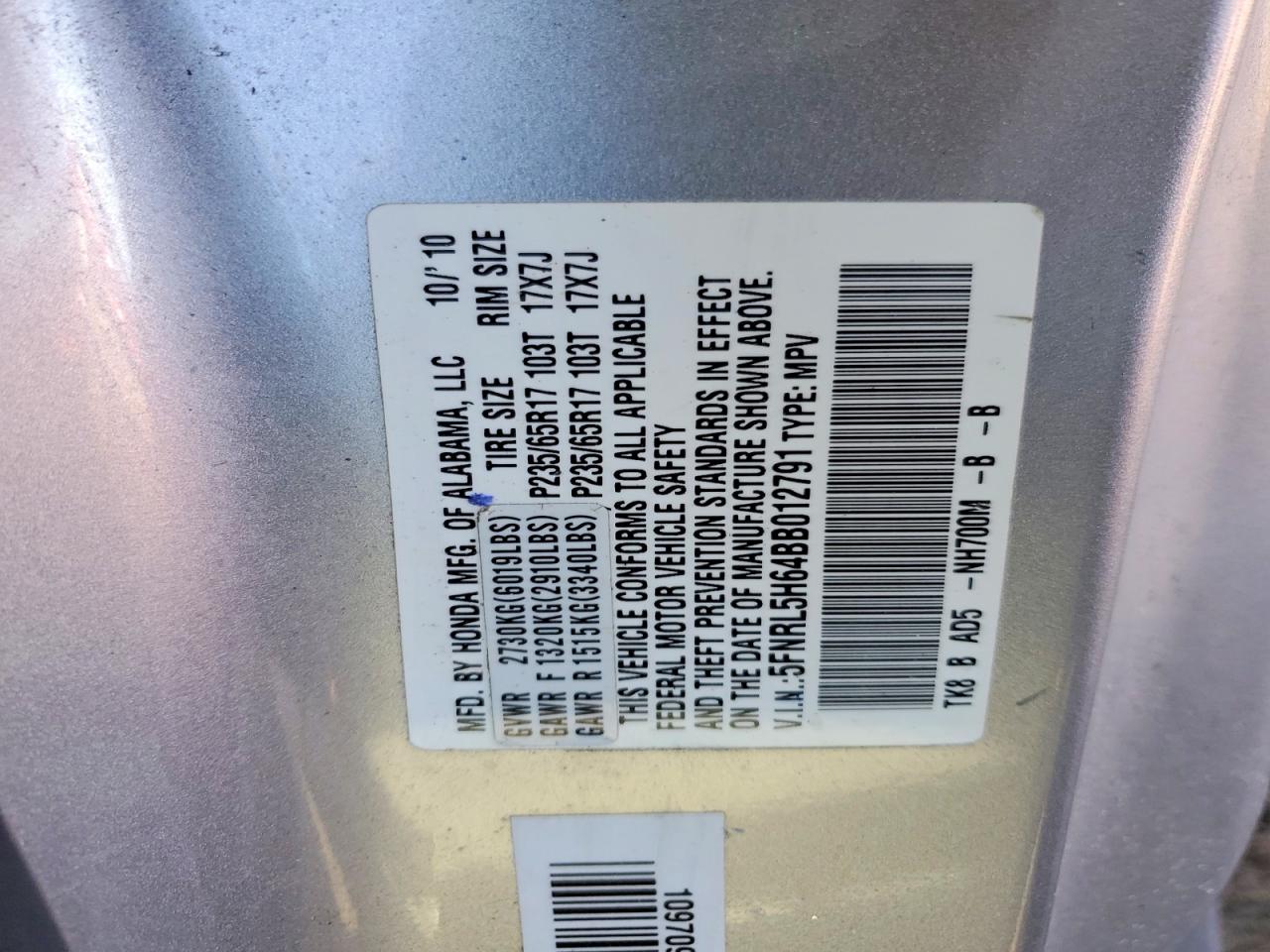 2011 HONDA All Models