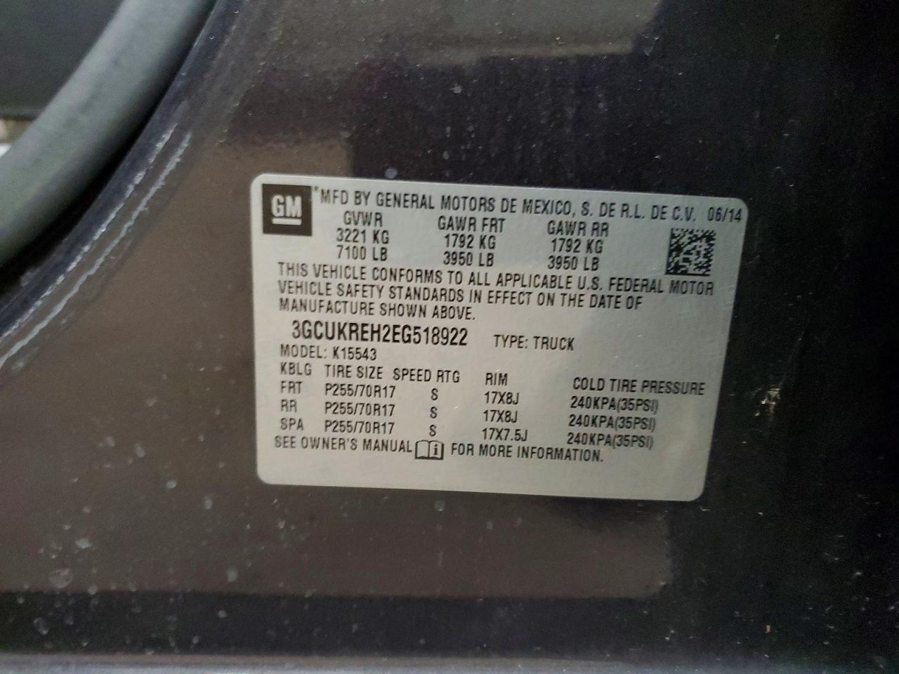 2014 CHEVROLET ALL Models
