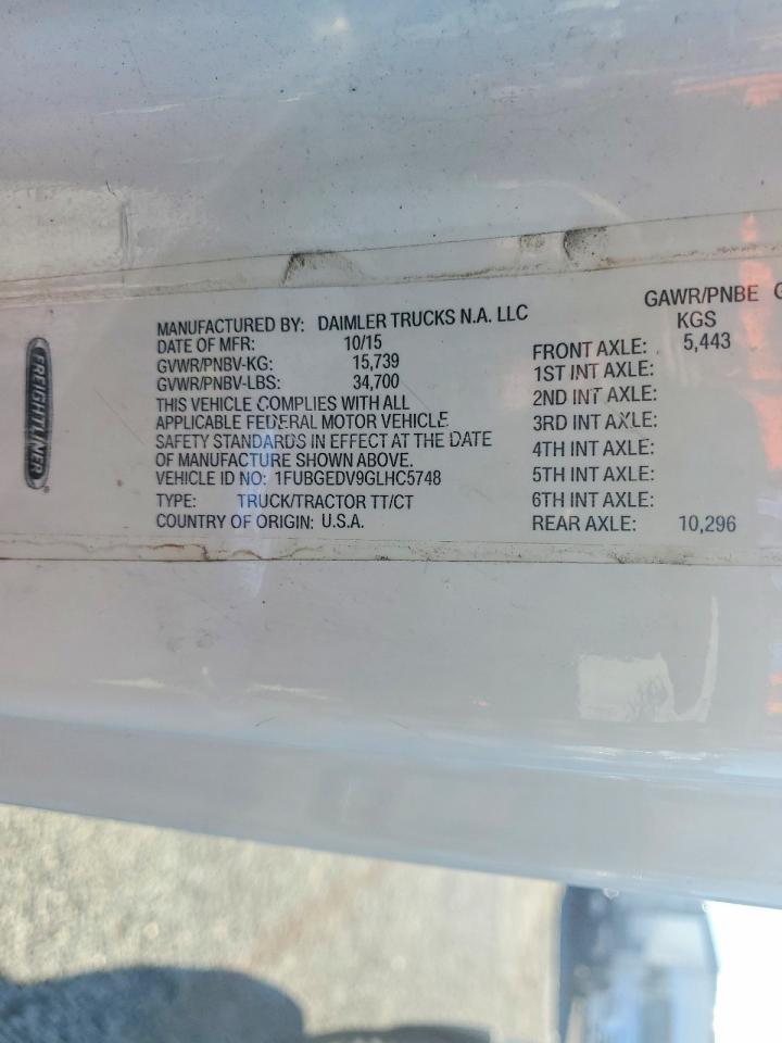 2016 FREIGHTLINER ALL OTHER