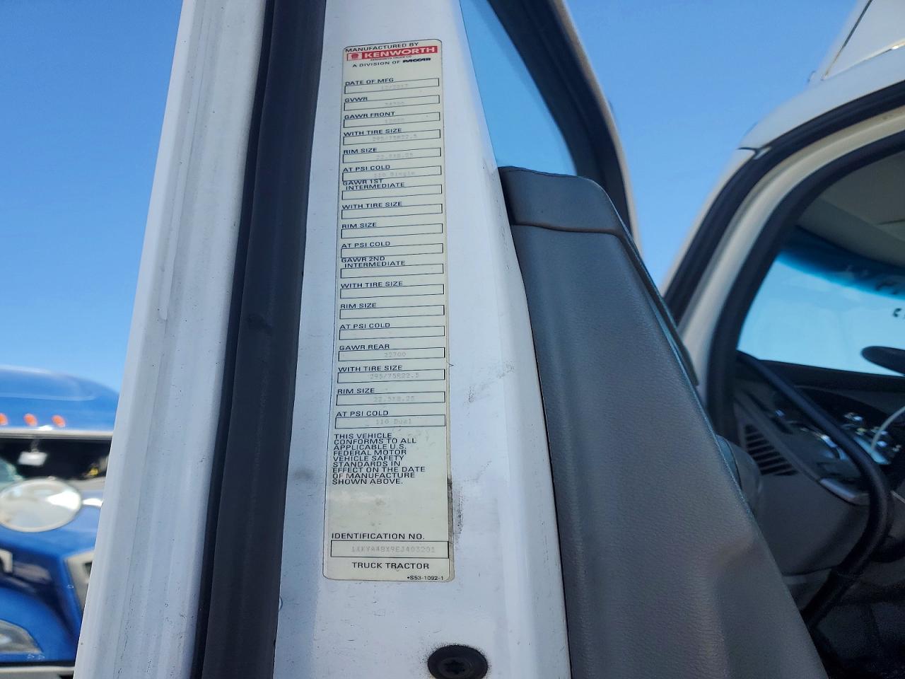 2014 KENWORTH All Models
