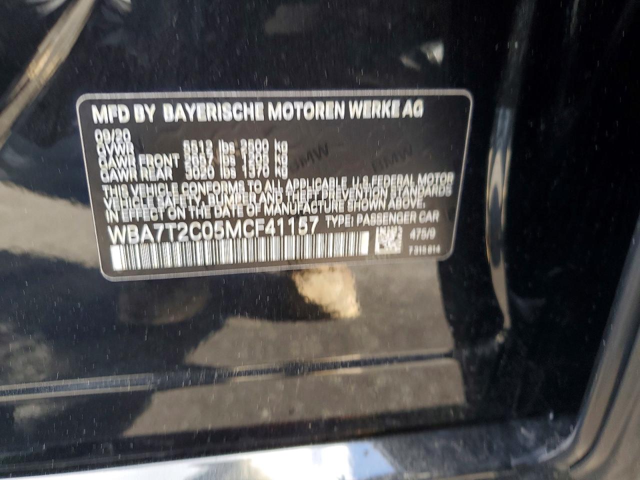 2021 BMW 7 SERIES