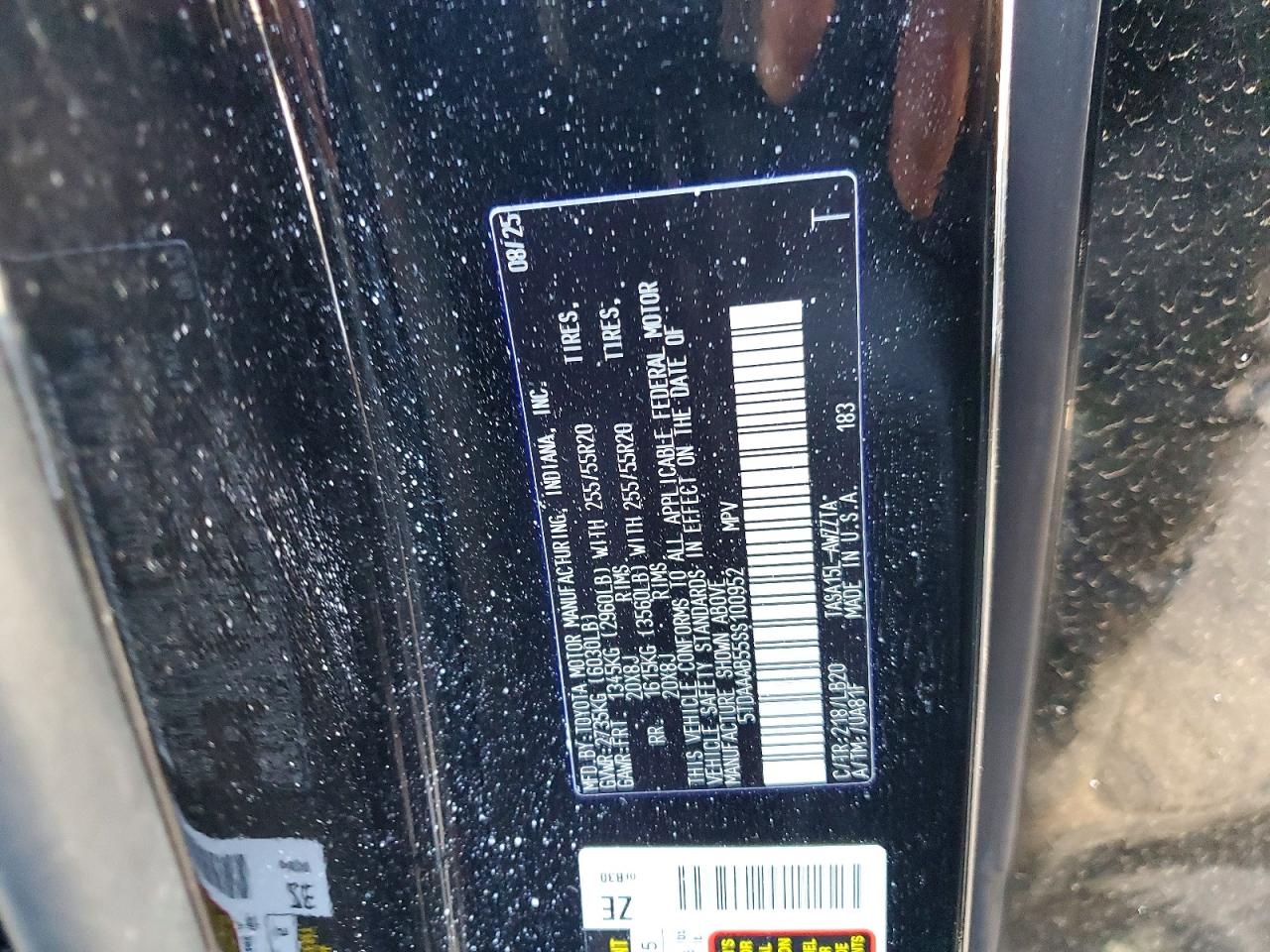 2025 TOYOTA GRAND HIGH